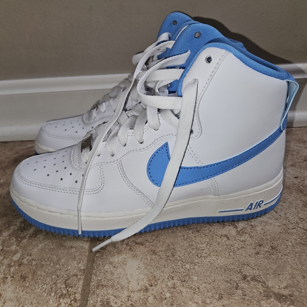 Nike AF 1 White/University Blue